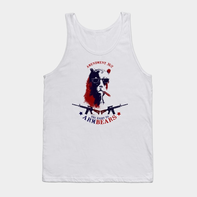 The Right to Arm Bears Tank Top by PopShirts